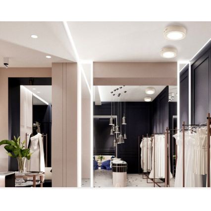 LED Stropní svítidlo DIEGO LED/12W/230V 4000K IP40 pr. 16,5 cm bílá