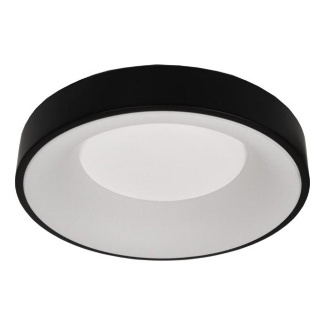 LED Stropní svítidlo DRAX LED/32W/230V 4000K pr. 38 cm černá