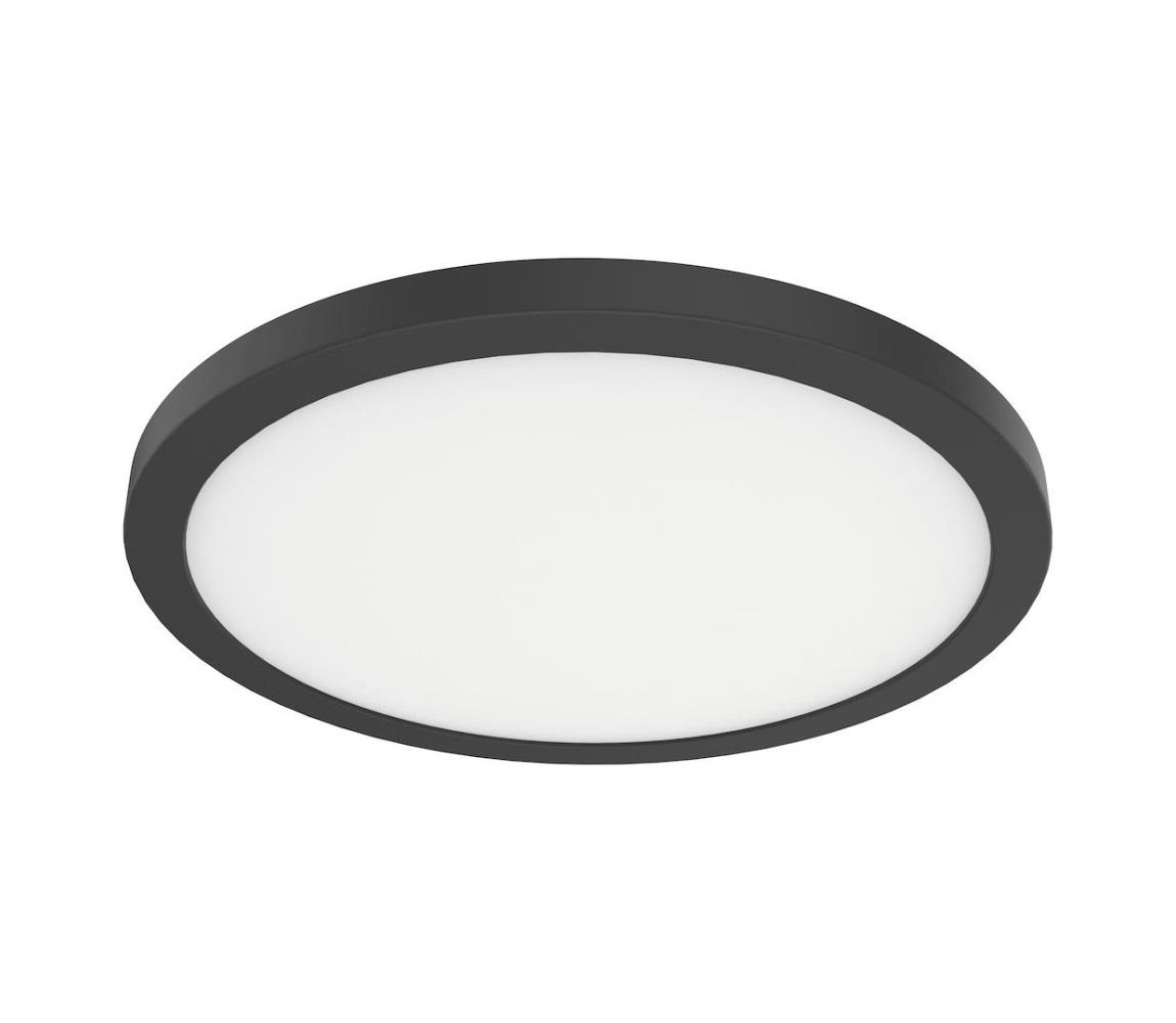 LED Stropní svítidlo EVORA LED/18W/230V 3000/4000/6000K pr. 22,5 cm černá ML1790 – Alasans