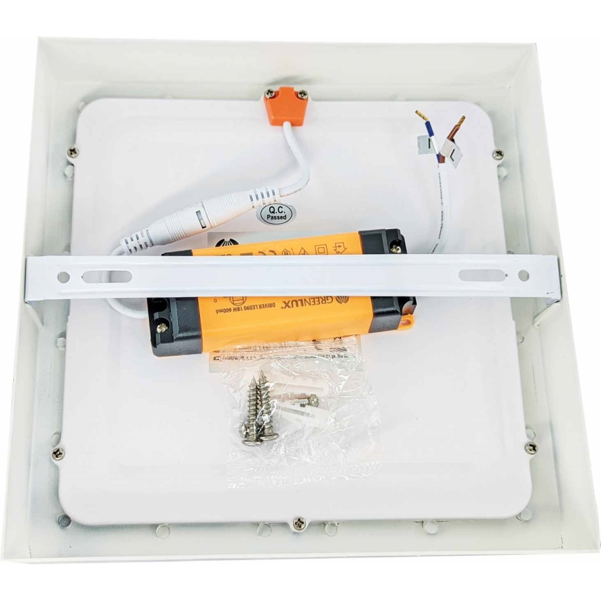 LED Stropní svítidlo FENIX LED/12W/230V 3800K 17 cm sněhově bílá