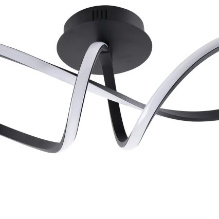 LED Stropní svítidlo FLAVIA LED/33W/230V 24x61 cm černá