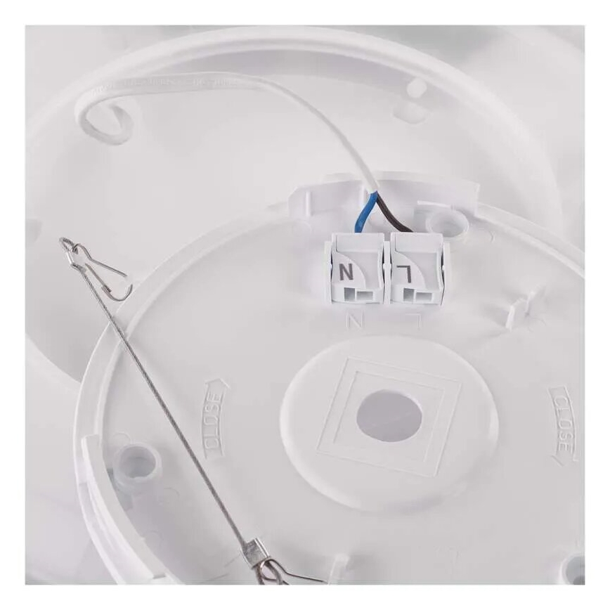 LED Stropní svítidlo FLORI LED/18W/230V 4000K bílá pr. 29 cm