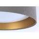 LED Stropní svítidlo GALAXY 1xLED/24W/230V pr. 44 cm šedá/zlatá