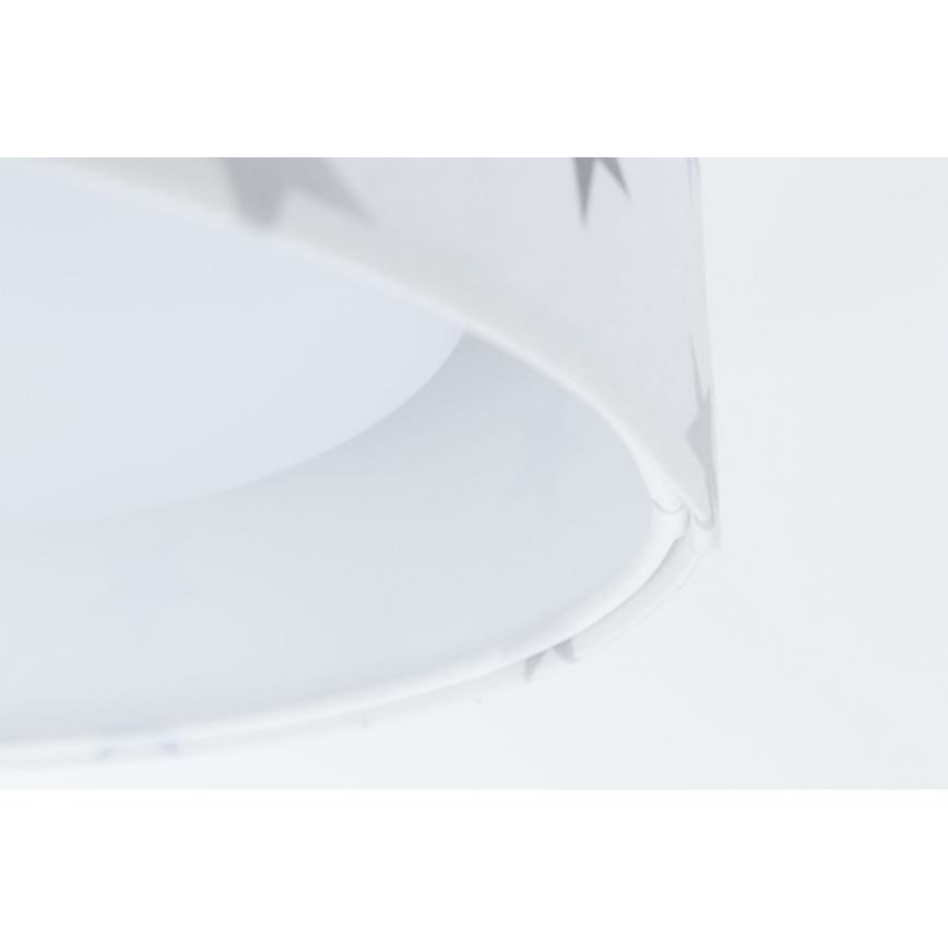 LED Dětské stropní svítidlo GALAXY KIDS LED/24W/230V hvězdičky bílá/šedá/modrá