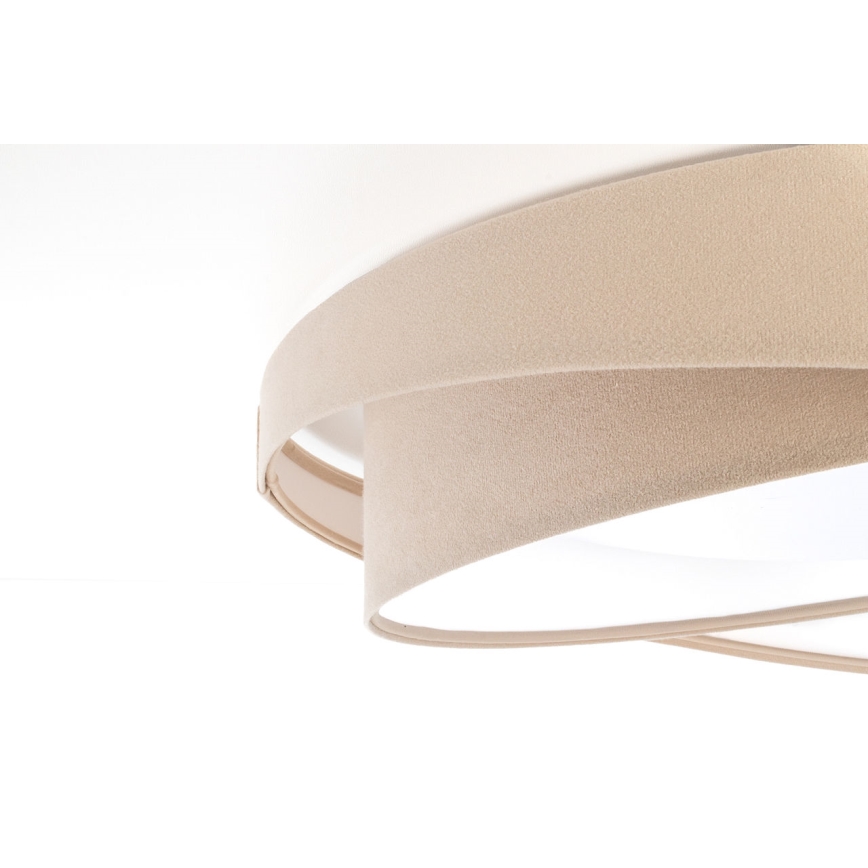 LED Stropní svítidlo GALAXY MODERN LED/24W/230V pr. 55 cm béžová/bílá