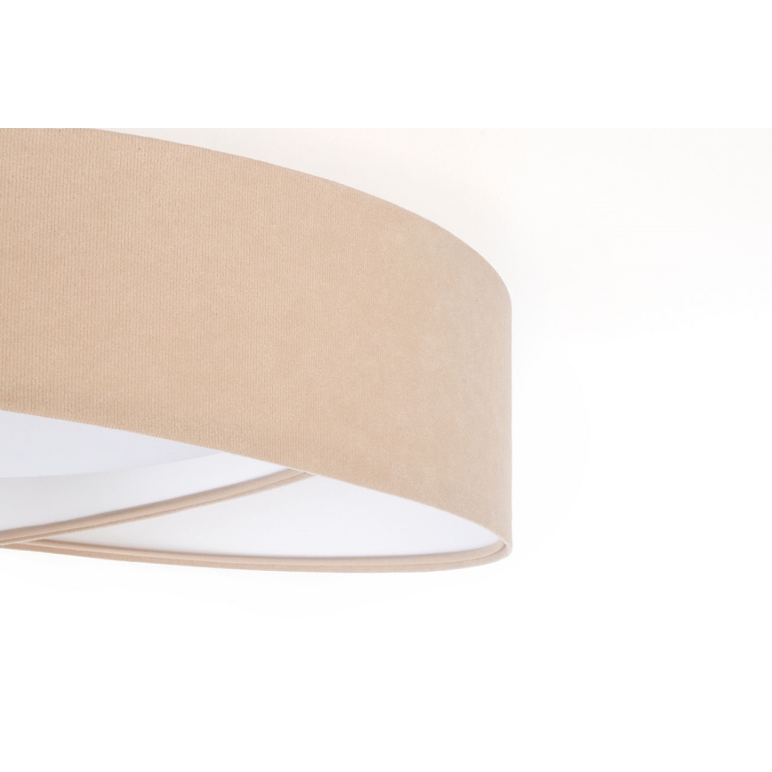 LED Stropní svítidlo GALAXY MODERN LED/24W/230V pr. 55 cm béžová/bílá