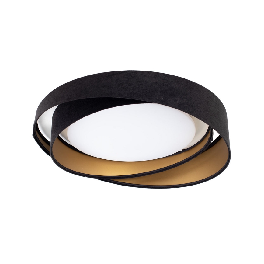LED Stropní svítidlo GALAXY MODERN LED/24W/230V pr. 55 cm černá/zlatá