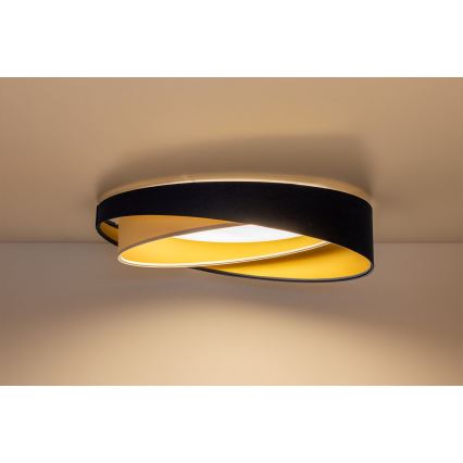 LED Stropní svítidlo GALAXY MODERN LED/24W/230V pr. 55 cm modrá/bílá/zlatá