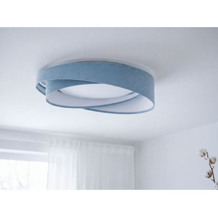 LED Stropní svítidlo GALAXY MODERN LED/24W/230V pr. 55 cm modrá