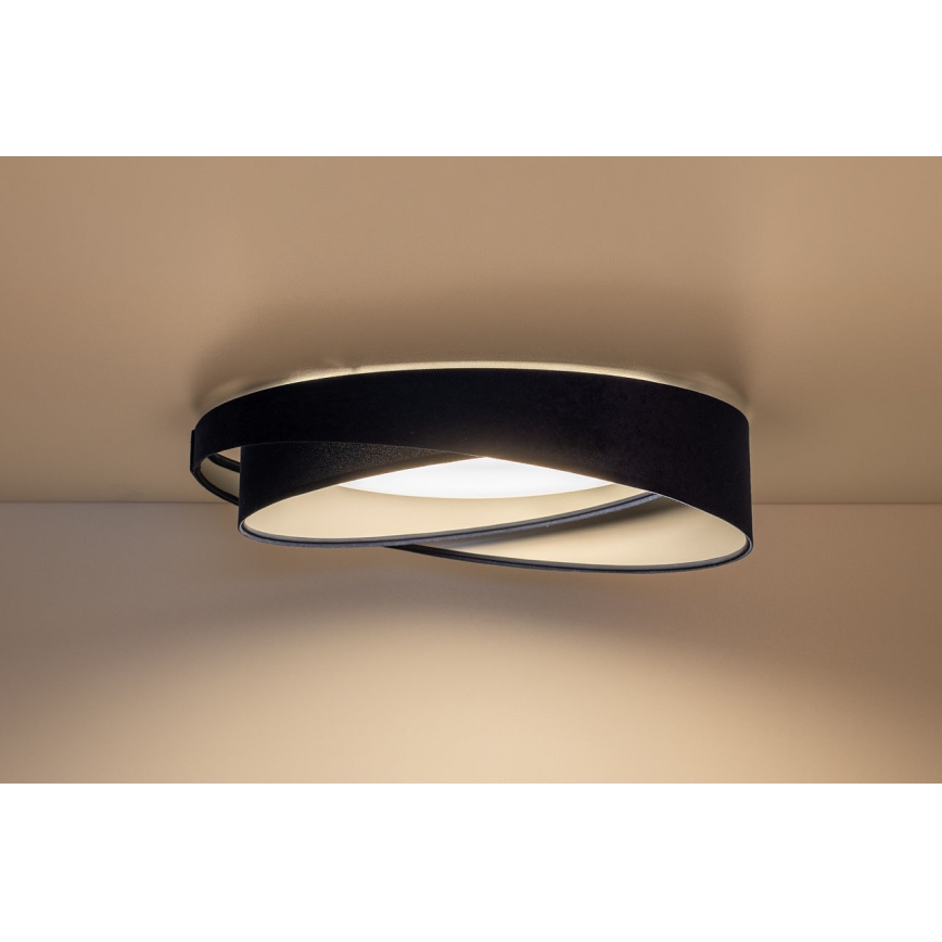 LED Stropní svítidlo GALAXY MODERN LED/24W/230V pr. 55 cm modrá/stříbrná