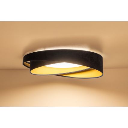 LED Stropní svítidlo GALAXY MODERN LED/24W/230V pr. 55 cm modrá/zlatá