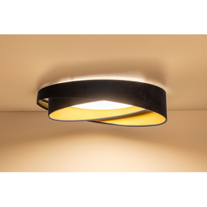 LED Stropní svítidlo GALAXY MODERN LED/24W/230V pr. 55 cm modrá/zlatá