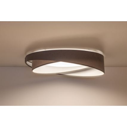 LED Stropní svítidlo GALAXY MODERN LED/24W/230V pr. 55 cm šedá/bílá