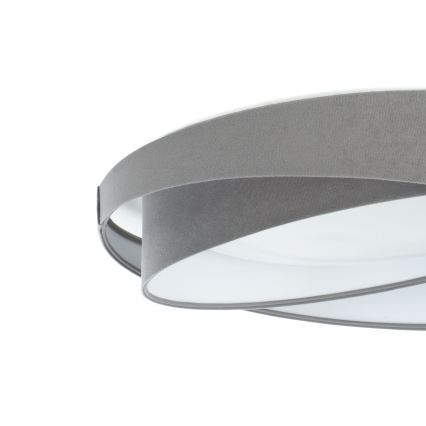 LED Stropní svítidlo GALAXY MODERN LED/24W/230V pr. 55 cm šedá/bílá