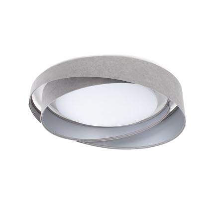 LED Stropní svítidlo GALAXY MODERN LED/24W/230V pr. 55 cm šedá/stříbrná