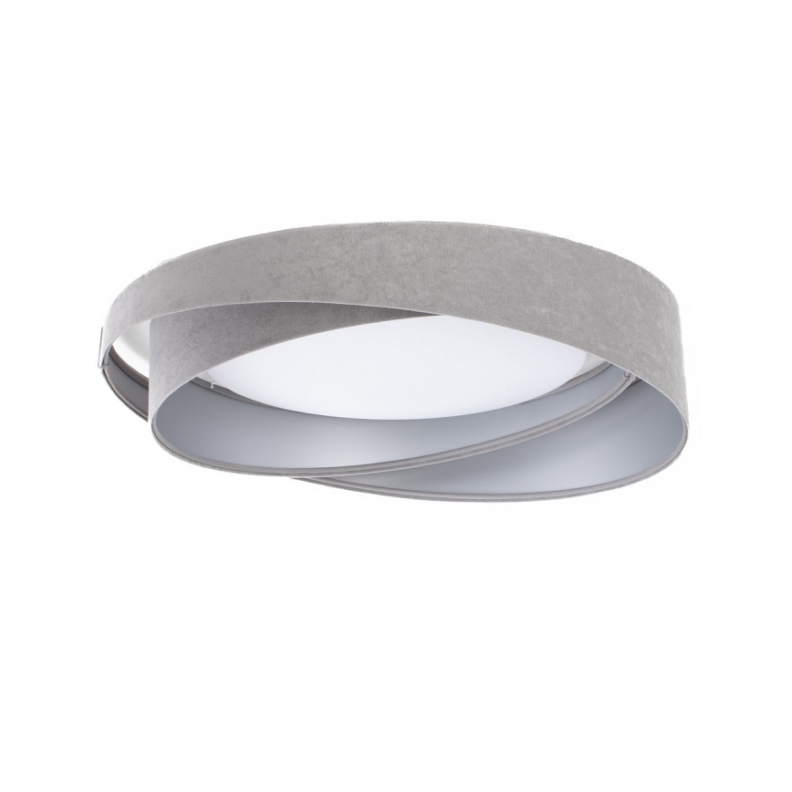 LED Stropní svítidlo GALAXY MODERN LED/24W/230V pr. 55 cm šedá/stříbrná