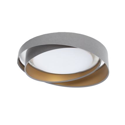 LED Stropní svítidlo GALAXY MODERN LED/24W/230V pr. 55 cm šedá/zlatá