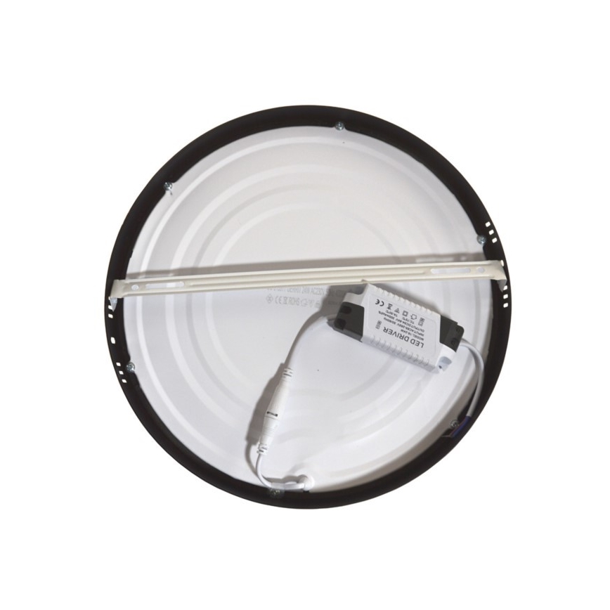 LED Stropní svítidlo GERRIT LED/24W/230V 4000K černá