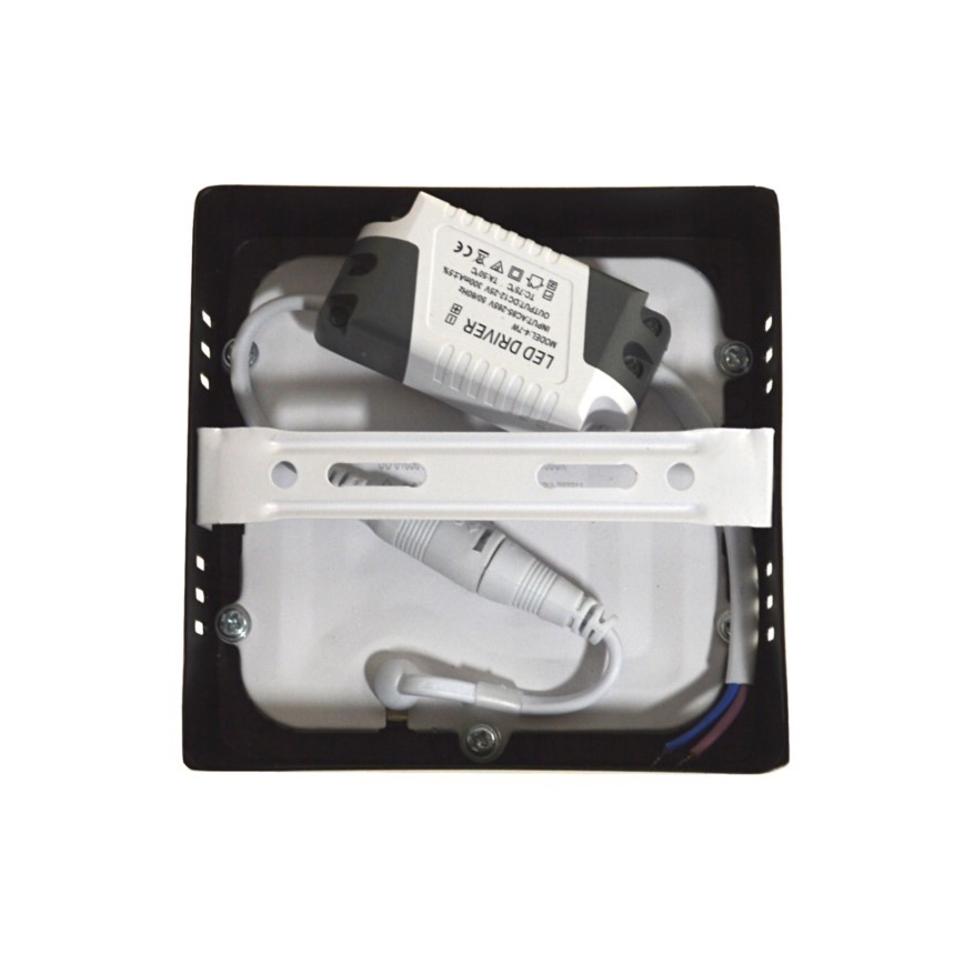 LED Stropní svítidlo GERRY LED/6W/230V 4000K černá