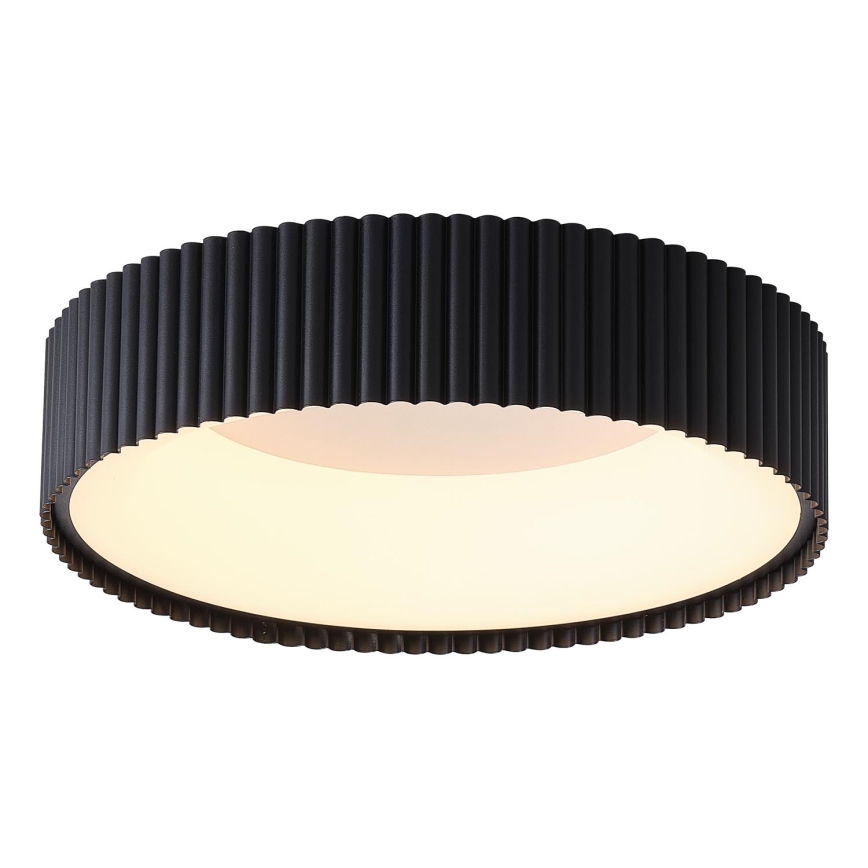 LED Stropní svítidlo HALLO LED/30W/230V 3000K černá pr. 46 cm