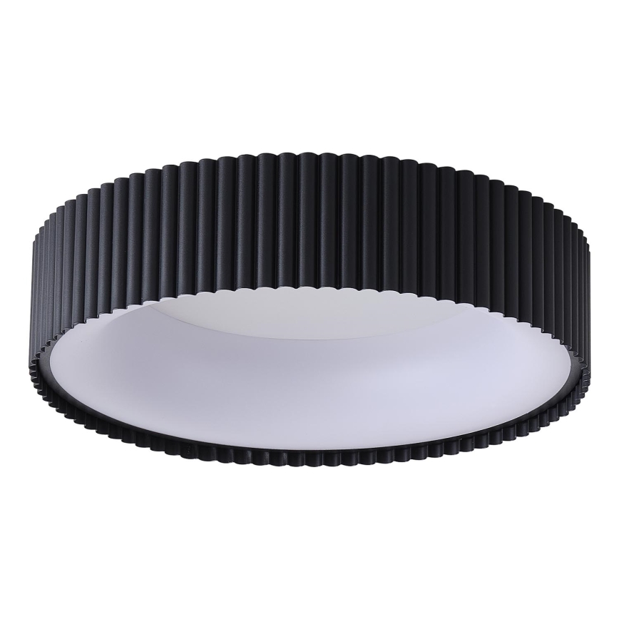 LED Stropní svítidlo HALLO LED/30W/230V 3000K černá pr. 46 cm