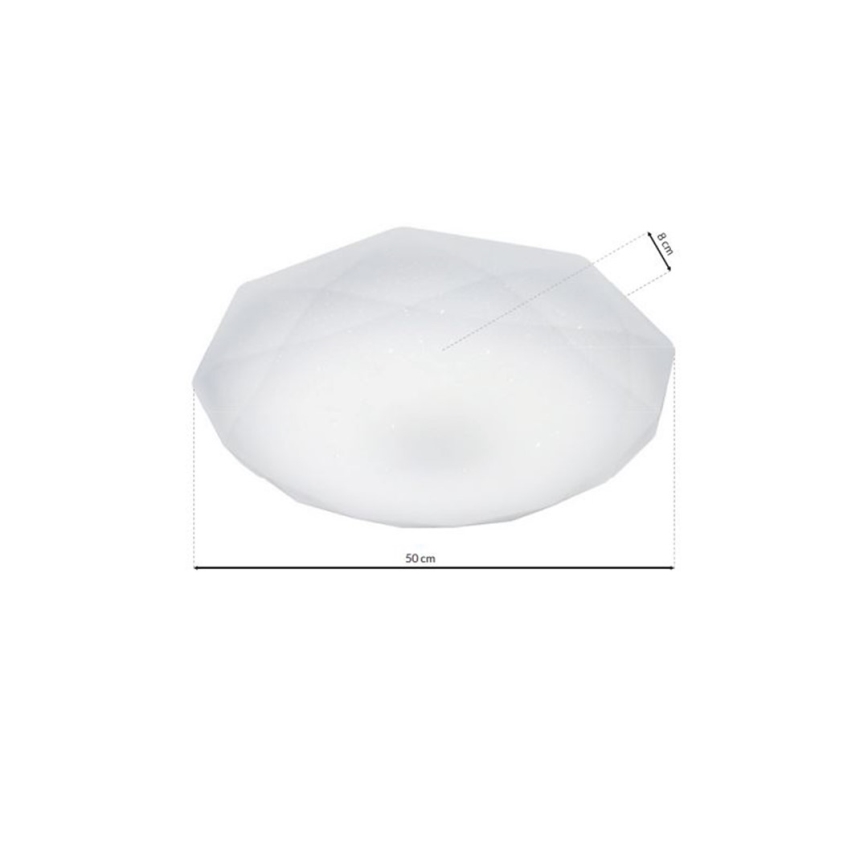 LED Stropní svítidlo HEX LED/24W/230V
