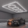 LED Stropní svítidlo HEXAGON LED/426W/85-265V 6500K 484x243 cm CRI 90 IP44 bílá