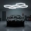 LED Stropní svítidlo HEXLINE LED/216W/230V 6500K 208x300 cm bílá