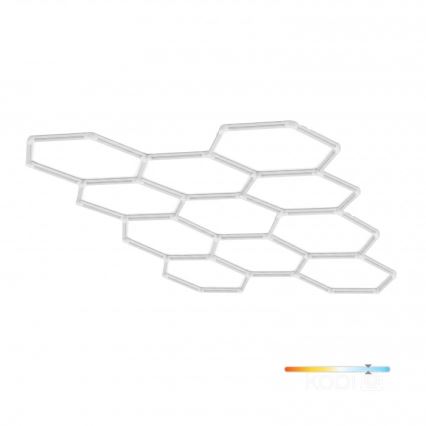 LED Stropní svítidlo HEXLINE LED/513W/230V 6500K 300x516 cm bílá