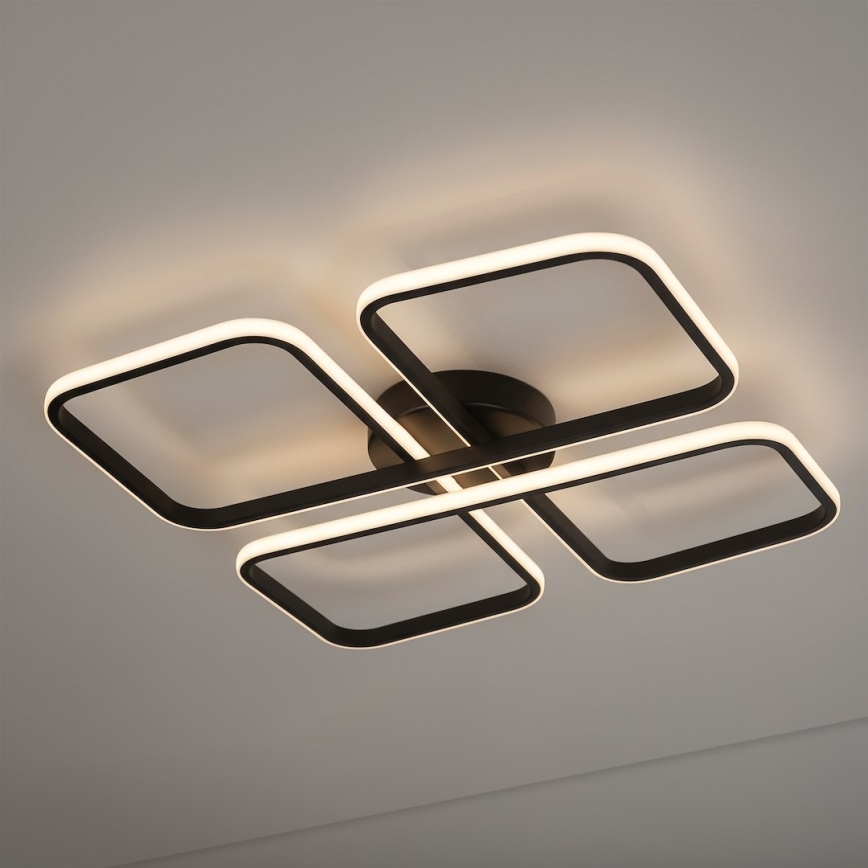 LED Stropní svítidlo HIDALGO LED/40W/230V černá