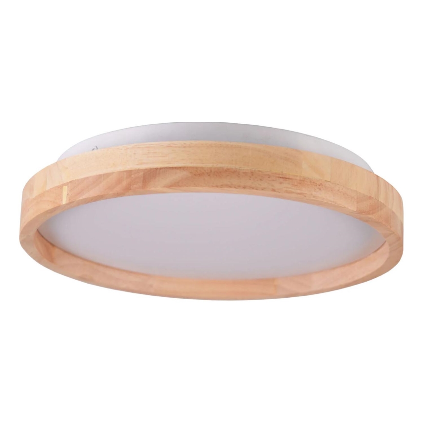 LED Stropní svítidlo JANUSZ LED/12W/230V pr. 27 cm IP44 dub
