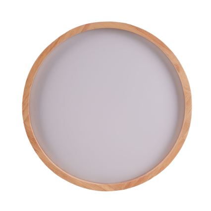 LED Stropní svítidlo JANUSZ LED/12W/230V pr. 27 cm IP44 dub