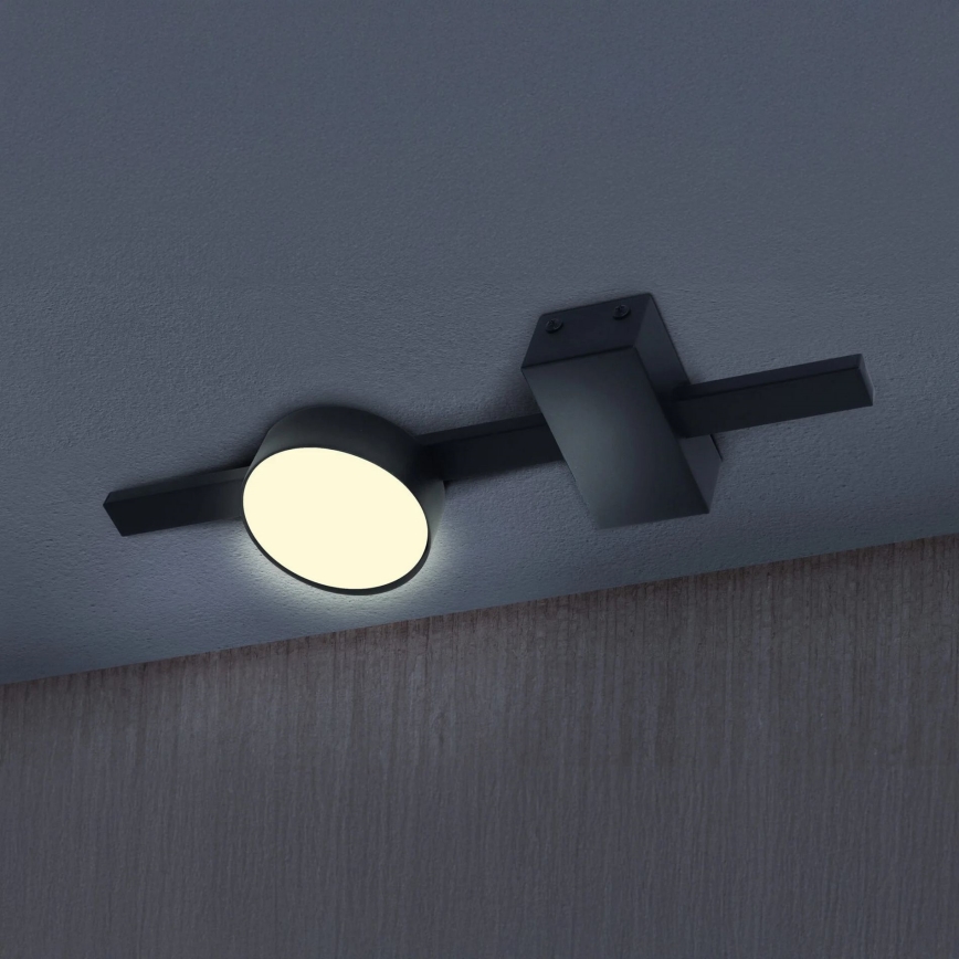 LED Stropní svítidlo JOY 1xGX53/6W/230V černá