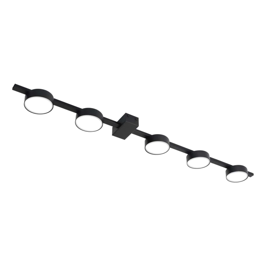 LED Stropní svítidlo JOY 5xGX53/6W/230V černá