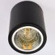 LED Stropní svítidlo JUPITER 1xE27/6W/230V 120x98 mm černá