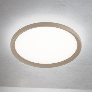 LED Stropní svítidlo KANT LED/30W/230V 2700/3200/4000K pr. 40 cm béžová