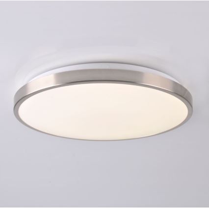 LED Stropní svítidlo KERN LED/24W/230V nikl