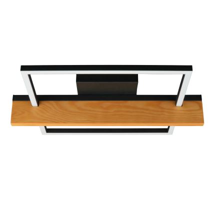 LED Stropní svítidlo LARYSA LED/11,5W/230V 35x45 cm borovice