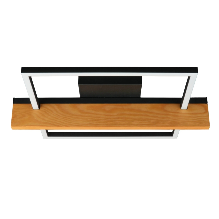 LED Stropní svítidlo LARYSA LED/11,5W/230V 35x45 cm borovice