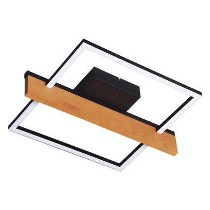 LED Stropní svítidlo LARYSA LED/11,5W/230V 35x45 cm borovice