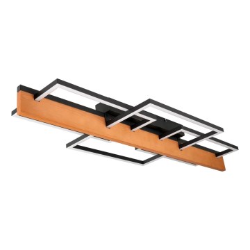 LED Stropní svítidlo LARYSA LED/35W/230V 35x90 cm borovice