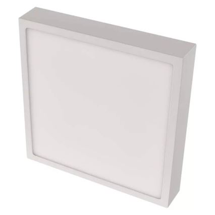 LED Stropní svítidlo NEXXO LED/12,5W/230V 3000/3500/4000K 17x17 cm bílá