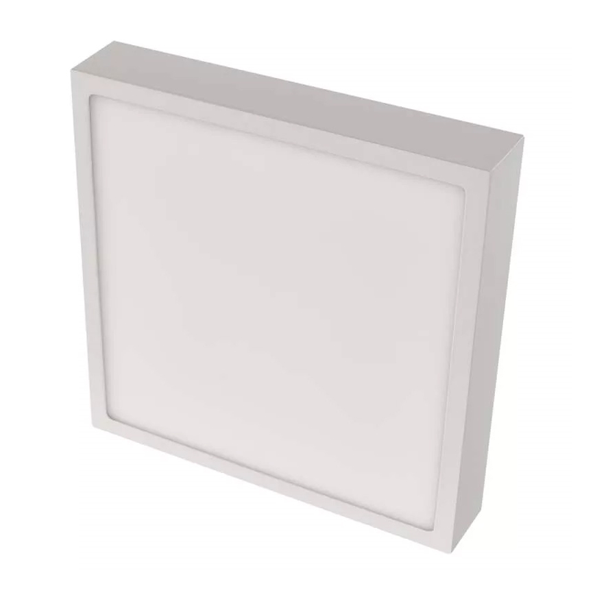 LED Stropní svítidlo NEXXO LED/12,5W/230V 3000/3500/4000K 17x17 cm bílá
