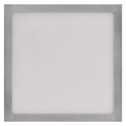 LED Stropní svítidlo NEXXO LED/12,5W/230V 3000/3500/4000K 17x17 cm lesklý chrom