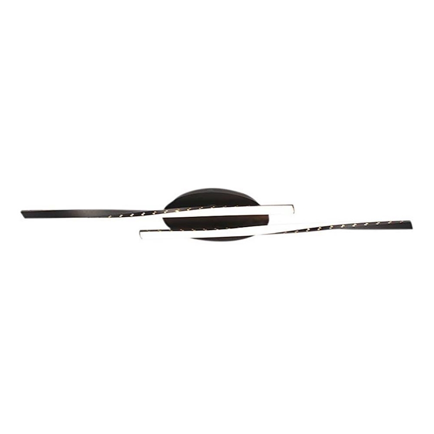 LED Stropní svítidlo LED/12W/230V 3000K 94,5 cm černá