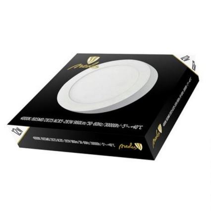 LED Stropní svítidlo LED/12W/230V 4000K pr. 17,2 cm