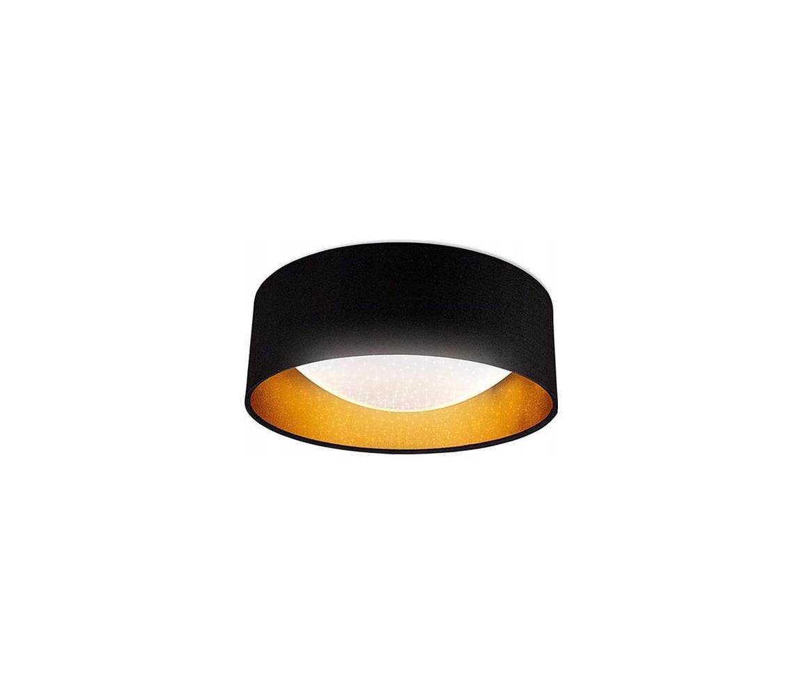LED Stropní svítidlo LED/12W/230V 4000K pr. 32 cm 4047247370448 Černá,Zlatá – Alasans