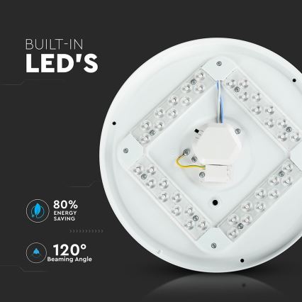 LED Stropní svítidlo LED/12W/230V pr. 26 cm 3000K/4000K/6400K