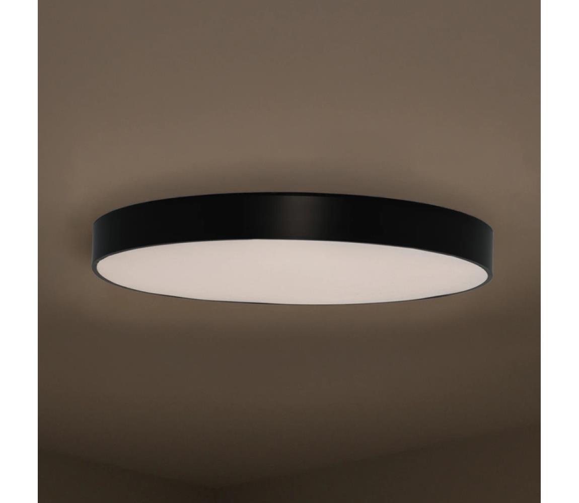 LED Stropní svítidlo LED/135W/230V 3000/4000/6500K pr. 80 cm černá CL7132 – Alasans