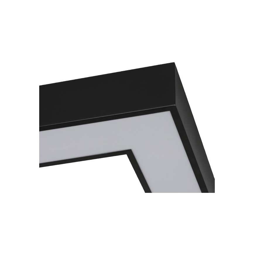 LED Stropní svítidlo LED/150W/230V 3000/4000/6500K 120x120 cm černá